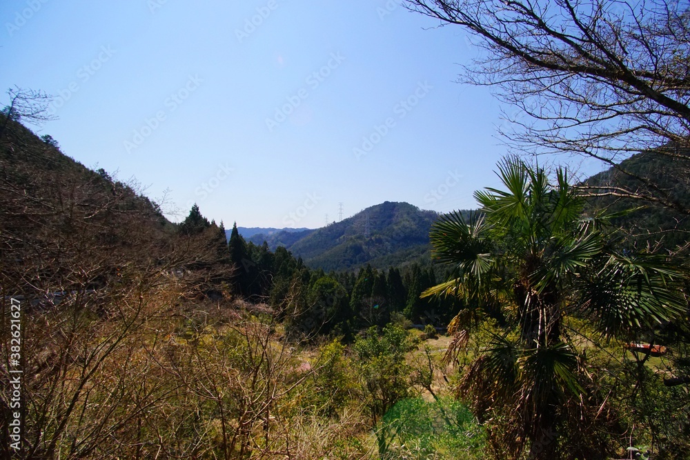 日本の京都の水尾の原風景 日本の京都の水尾の原風景