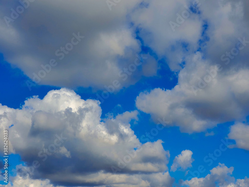 Blue Sky with Clouds