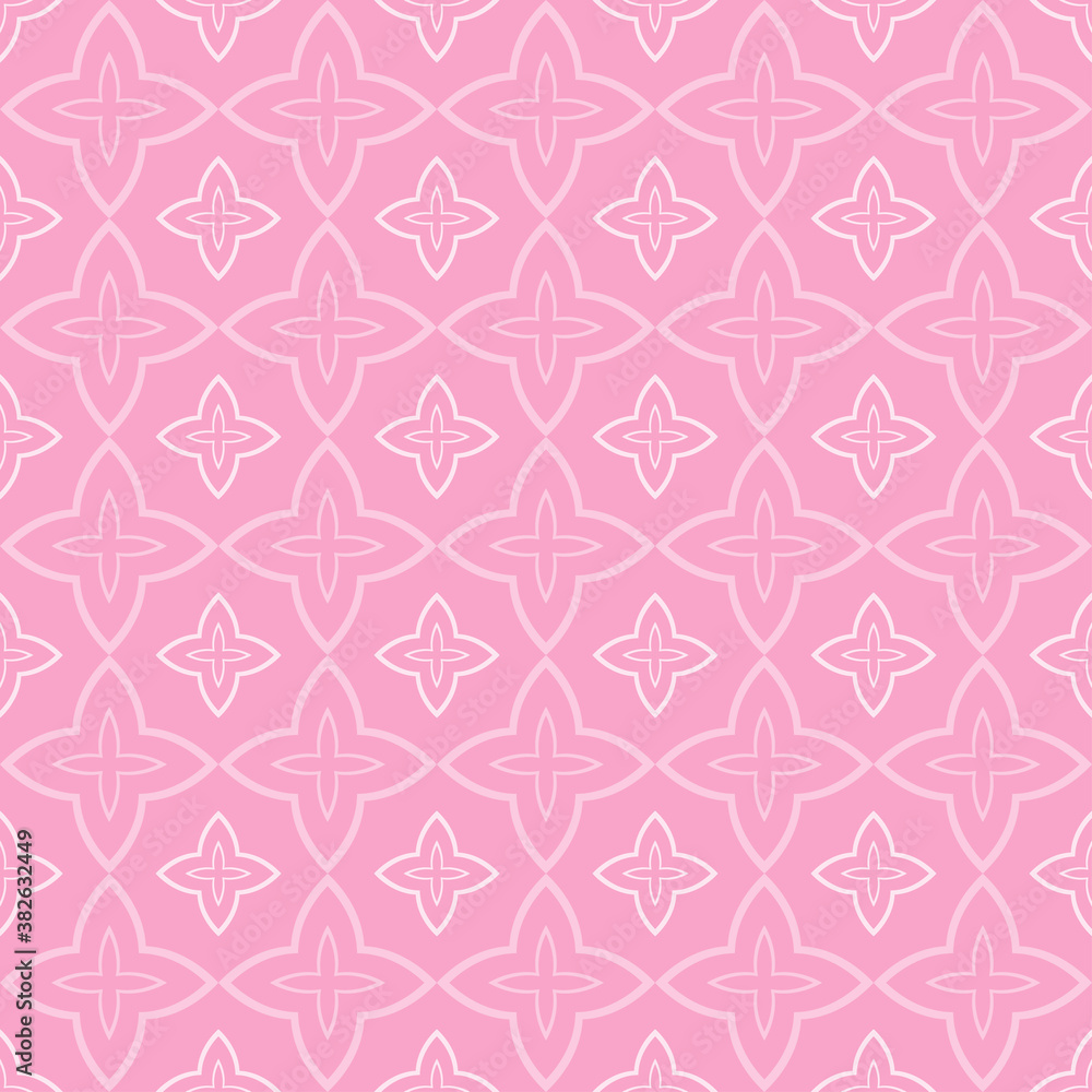 delicate pink background, seamless wallpaper texture - vector illustration