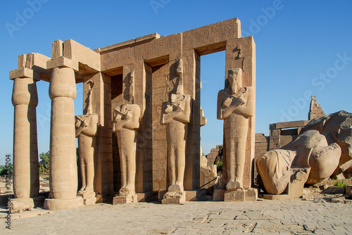 Ramesseum, Theban Necropolis, Luxor, Egypt