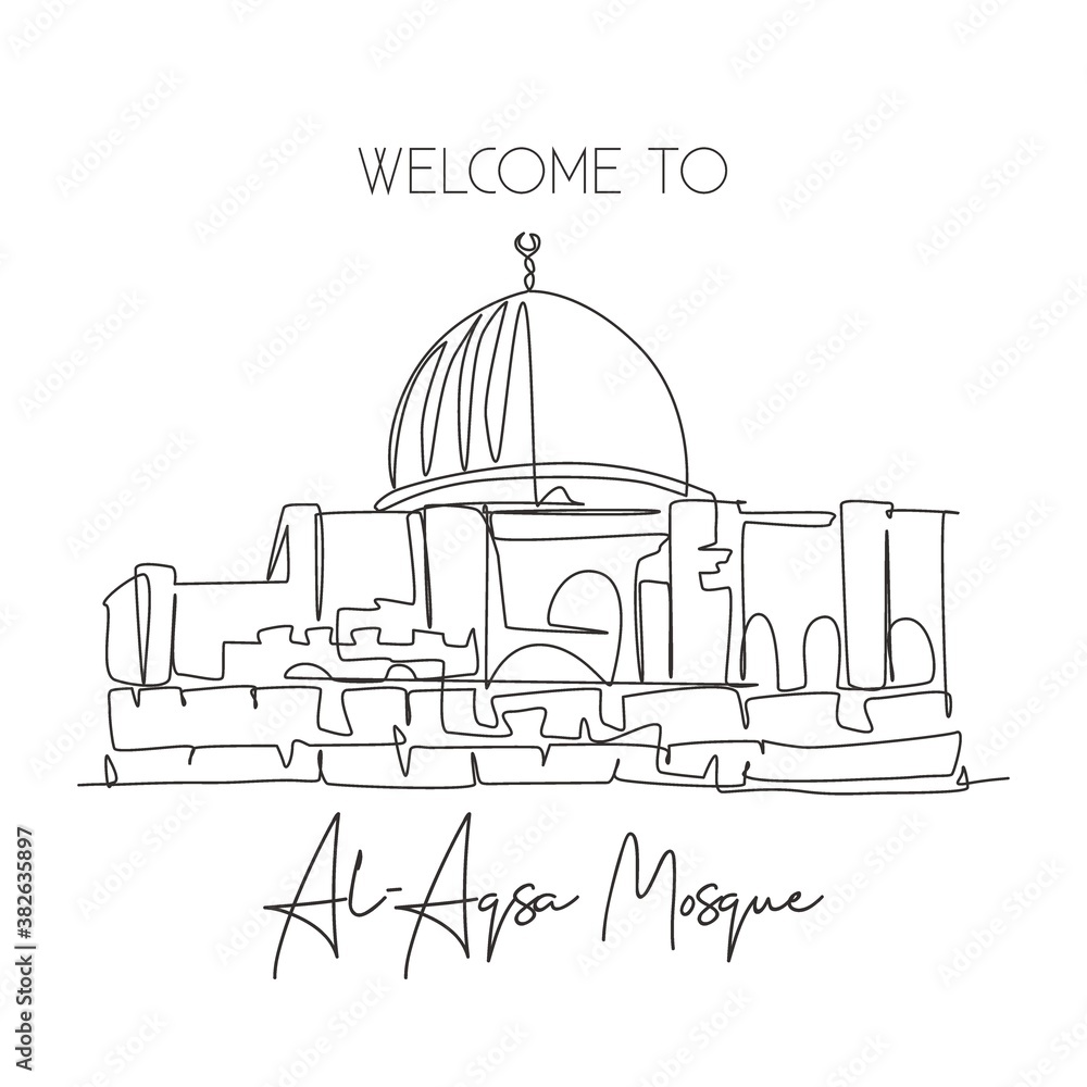 I tried to draw Al Aqsa Mosque | PeakD