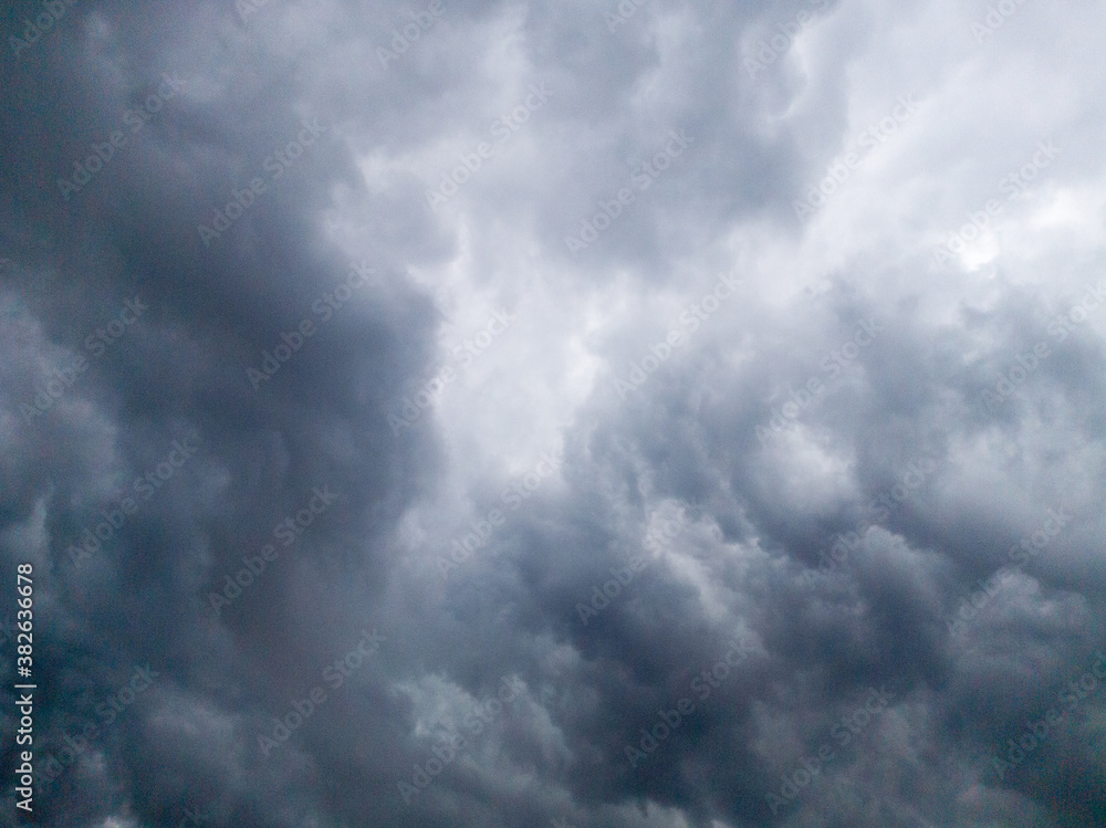 Obraz premium storm clouds timelapse