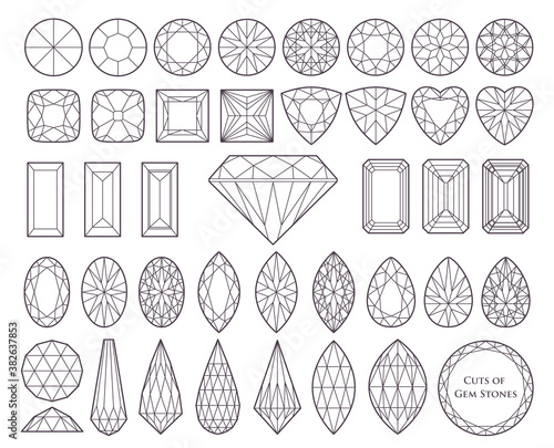cuts of gem stones