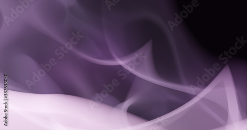 Abstract geometric curves 4k resolution defocused background for wallpaper, backdrop and varied nature romance and fashion design. Mauve, purple and black colors.