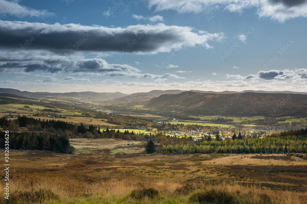 Mountains and forests around Pitlochry in Perthshire | In the heart of Scotland | Perth and Kinross