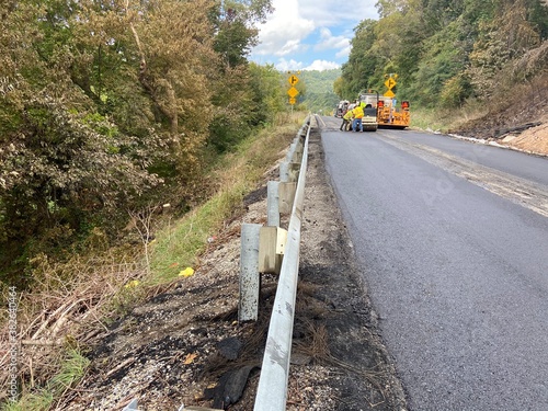 Tanker Explosion Repairs - U.S. 460 WB - Giles County, VA