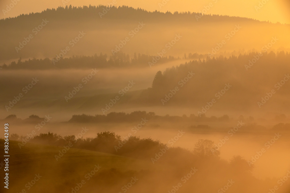 Naklejka premium Magura Spiska - Karpaty