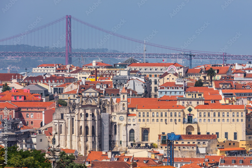 Stadtpanorama - Lissabon