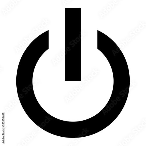 
Power glyph icon 
