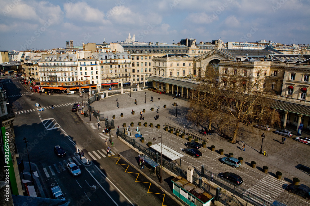 The Gare de l'Est is one of the largest and the oldest railway stations in Paris. It is one of the six large SNCF termini in Paris.