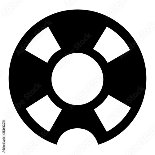 
Fan glyph icon vector
