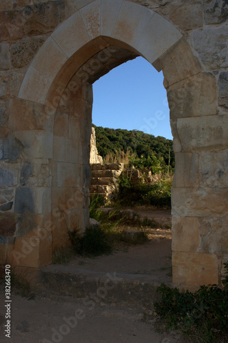 Montfort Castle in the Galilee area of Israel