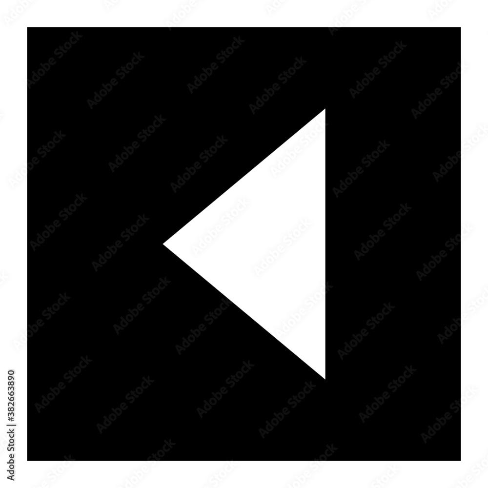 Rewind button glyph icon
Rewind button glyph icon