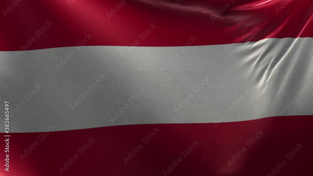 Flag of Austria Loop 3D Flag of Austria Loop 3D