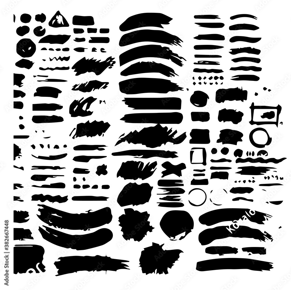 set of hand drawn illustrations set of hand drawn illustrations