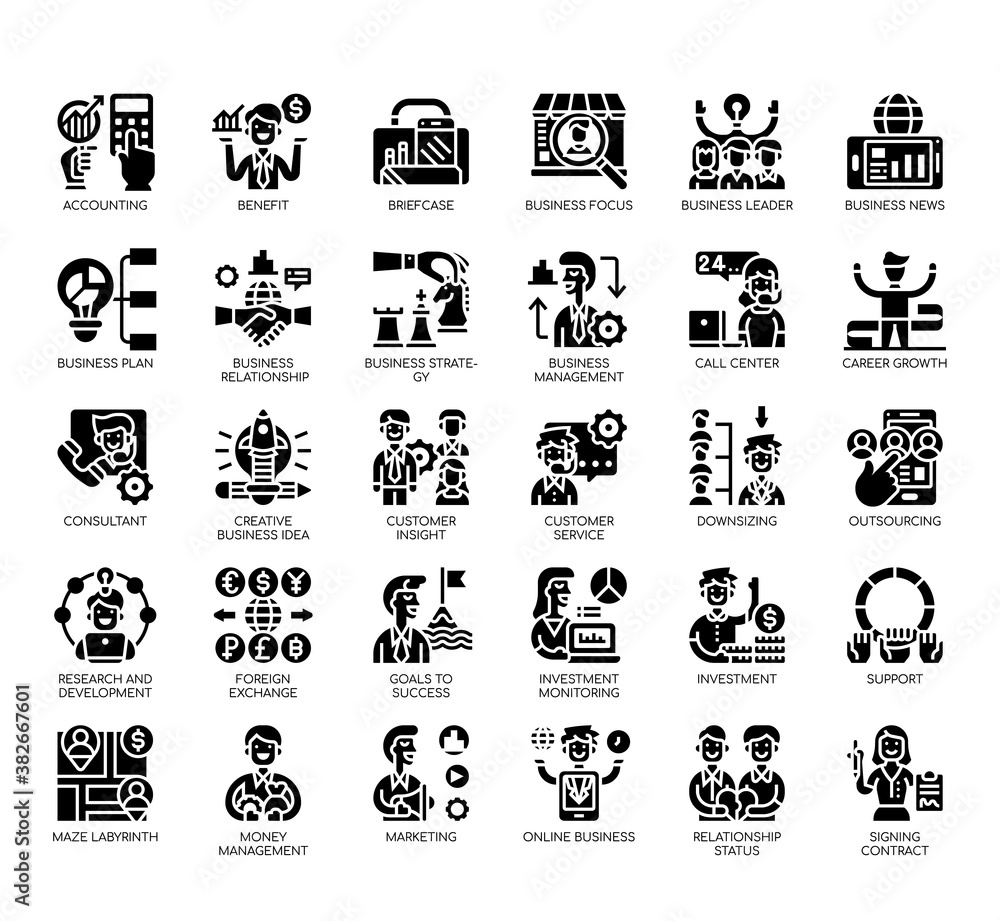 Set of business thin line and pixel perfect icons for any web and app project. Set of business thin line and pixel perfect icons for any web and app project.