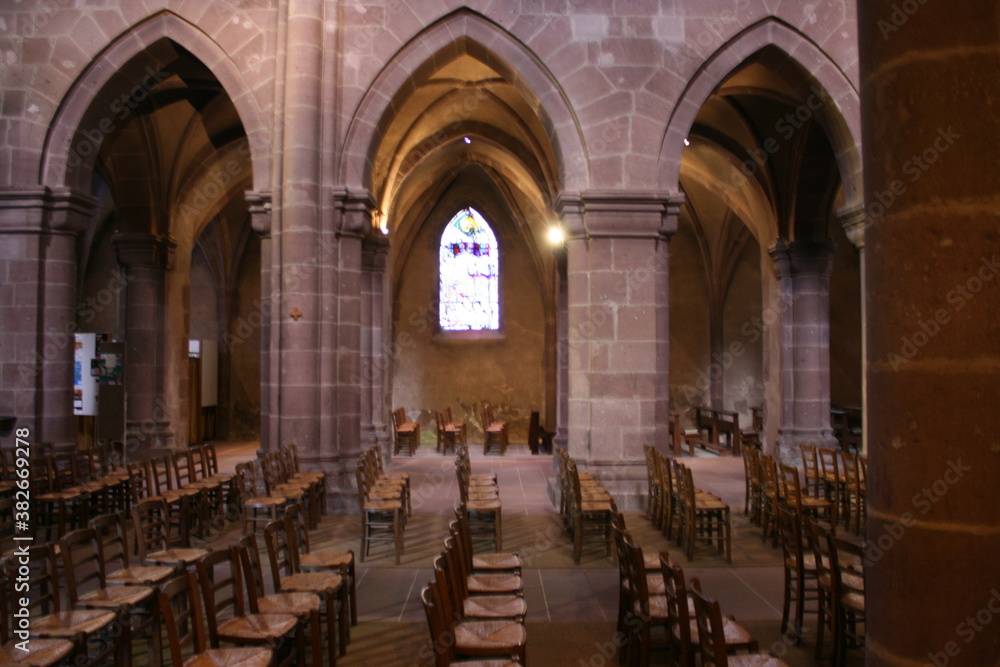 Eglise Saint-Léger à Guebwiller (Alsace, Haut-Rhin, France)