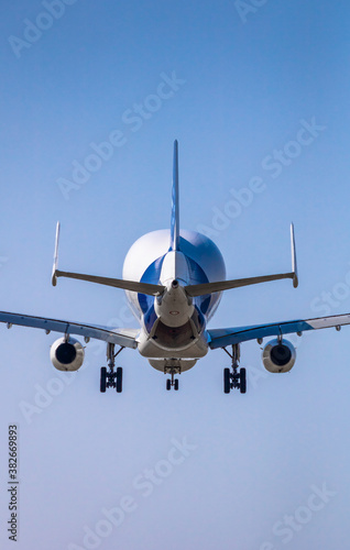 Aircraft at landing