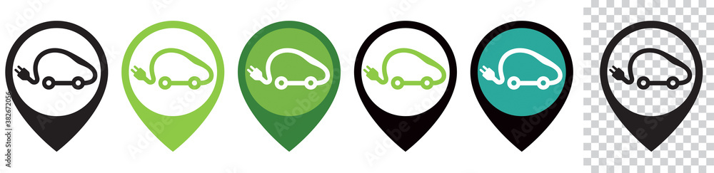 ÉPINGLE DE LOCALISATION DE VOITURE ÉLECTRIQUE