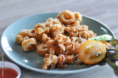calamari or fried squid