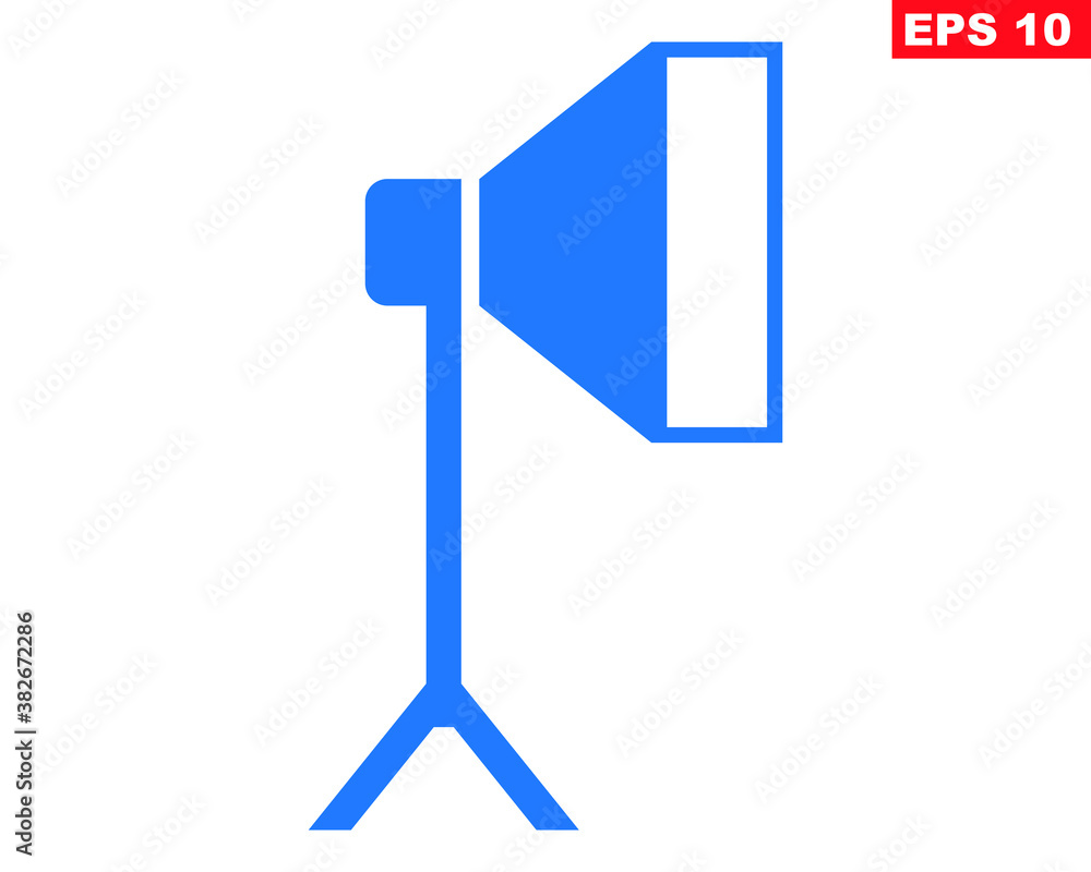 Camera flash light icon Camera flash light icon