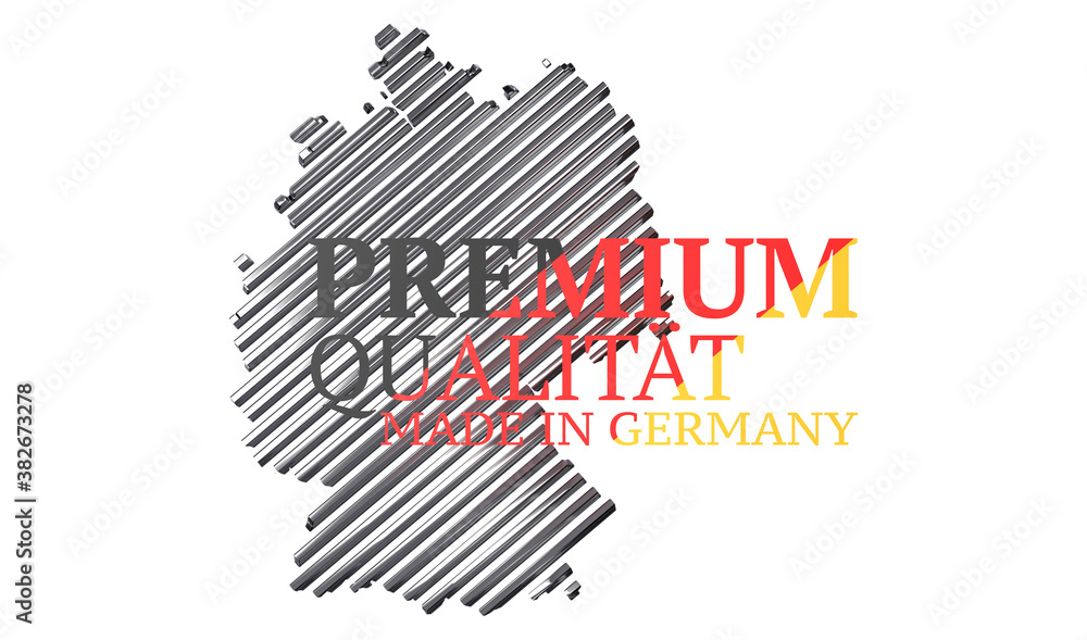 3d germany map digital outline silhouette 3d germany map digital outline silhouette