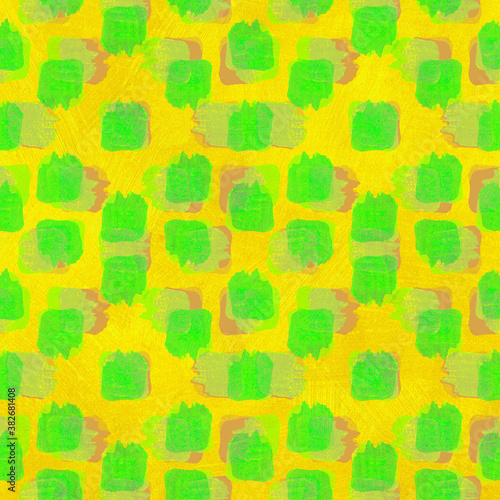 Pattern with oil smears. Seamless pattern. Use for wallpaper, print, tuxedo, decoration and websites. Wrapping paper design. Drawn by hand. Oil texture. Stains and smears. Bright colours