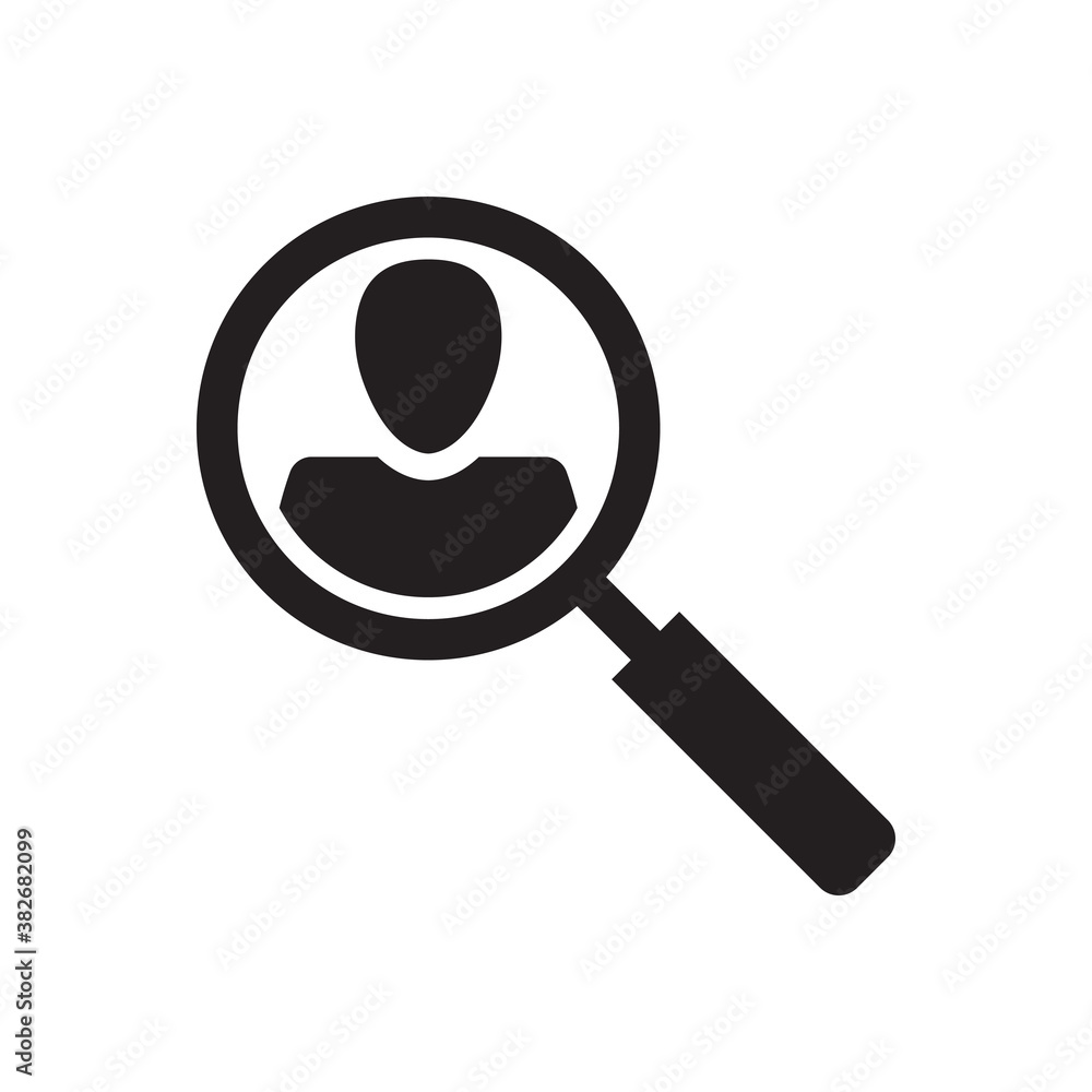 Profile account user search icon Profile account user search icon