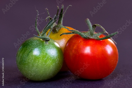 Photography tomato and cucumber