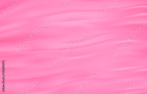 The wrinkles of the fabric are thin and beautiful waves