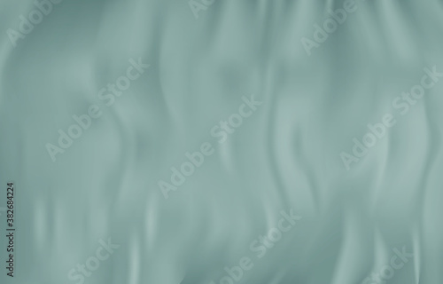 The wrinkles of the fabric are thin and beautiful waves