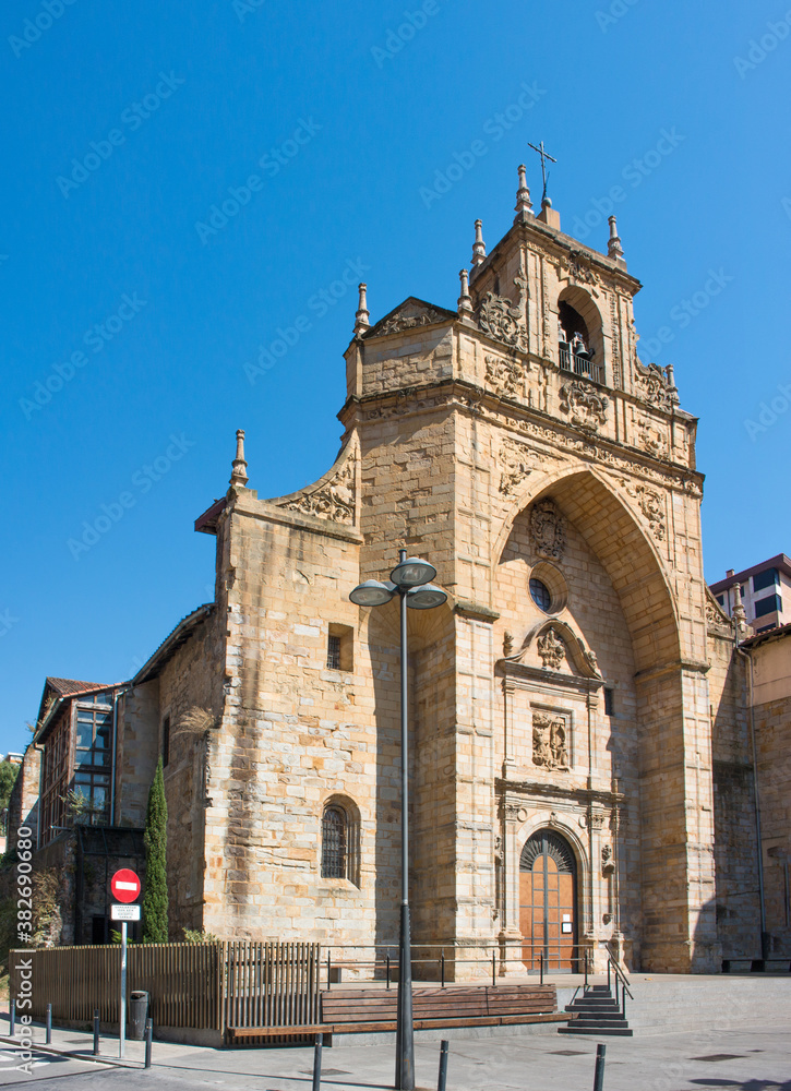 Church in Bilbao (in Spanish Iglesia de la Encarnación de Atxuri) Northern Spain Province of Biscay