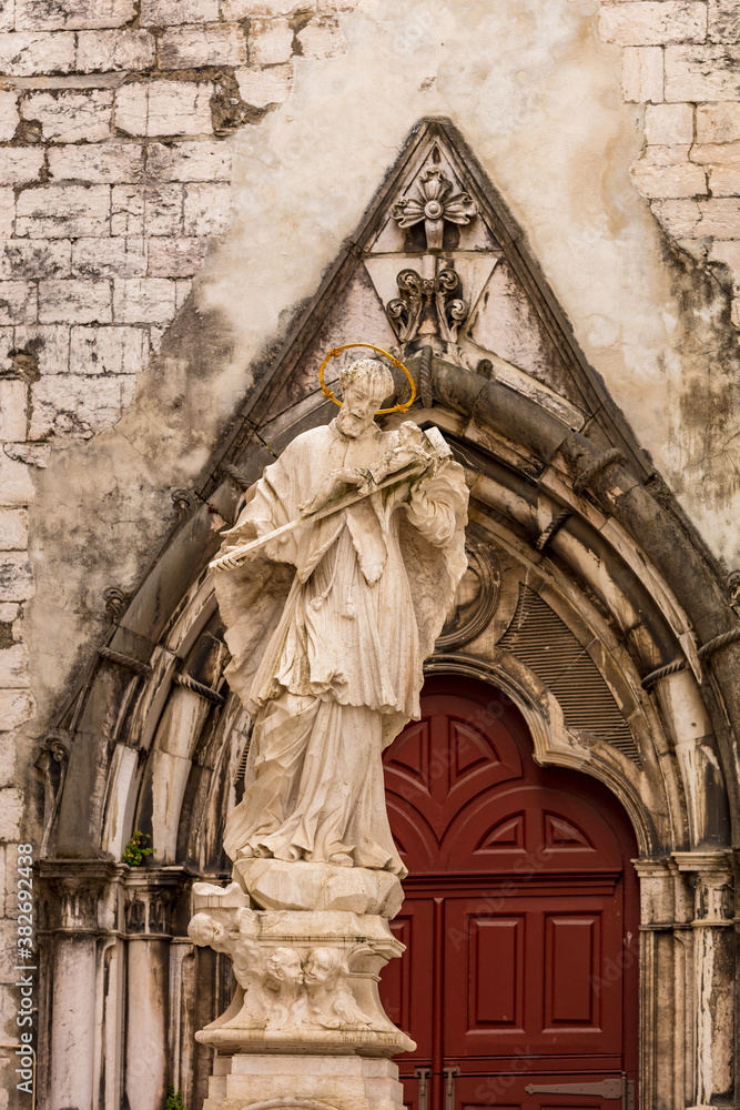 Obraz premium Convento do Carmo in Lissabon