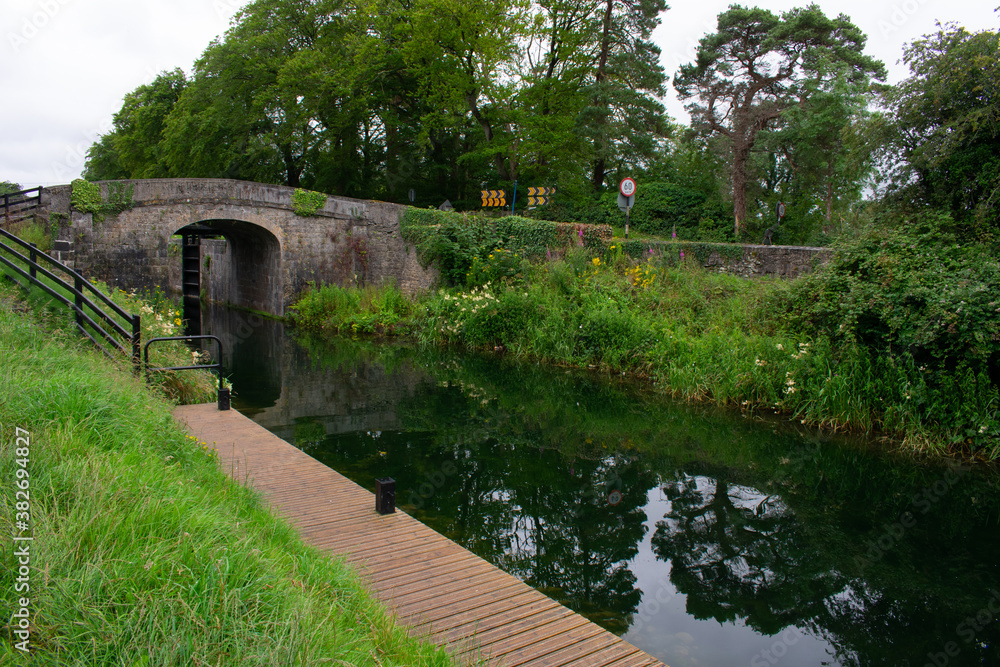 Ancient Stone Canal Bridge, Ireland