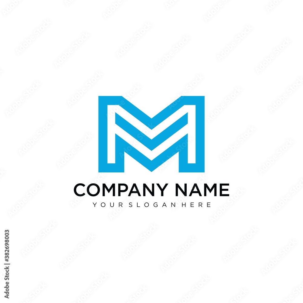 Letter M line logo design. Linear creative minimal monochrome monogram symbol. Universal elegant vector sign design. Premium business logotype. Graphic alphabet symbol for corporate business identity Letter M line logo design. Linear creative minimal monochrome monogram symbol. Universal elegant vector sign design. Premium business logotype. Graphic alphabet symbol for corporate business identity