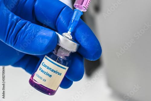 COVID-19 coronavirus vaccine trials.