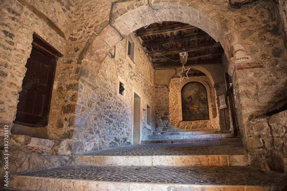 Cervara di Roma: Artists' hilltop village Cervara di Roma: Artists' hilltop village