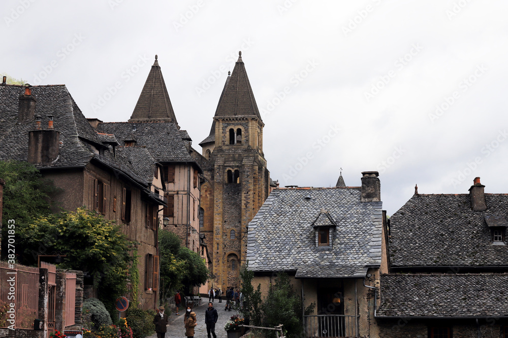Fototapeta premium Conques, Aveyron