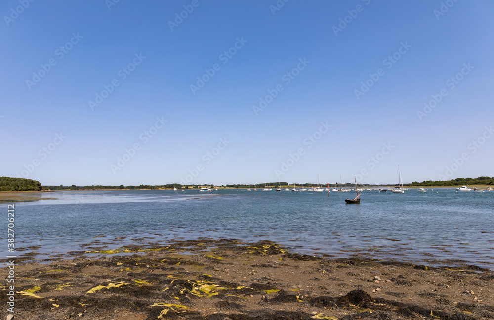 Conleau beach, Vannes - Gulf of Morbihan, Brittany, France Conleau beach, Vannes - Gulf of Morbihan, Brittany, France
