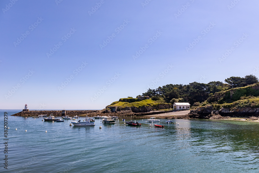 Sauzon, Belle-Ile-en-Mer Island, Brittany, France Sauzon, Belle-Ile-en-Mer Island, Brittany, France