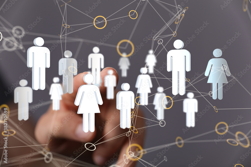 network people silhouettes network team. network people silhouettes network team.