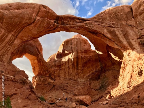 Double Arch in Arches National Park © Matt