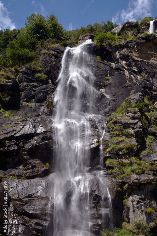 Obraz premium Cascate dell'Acquafraggia - Chiavenna, Sondrio, Italia
