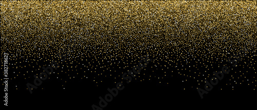Shine luxury gold dust – stock vector