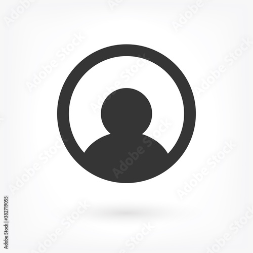 User Vector icon . Lorem Ipsum Illustration design