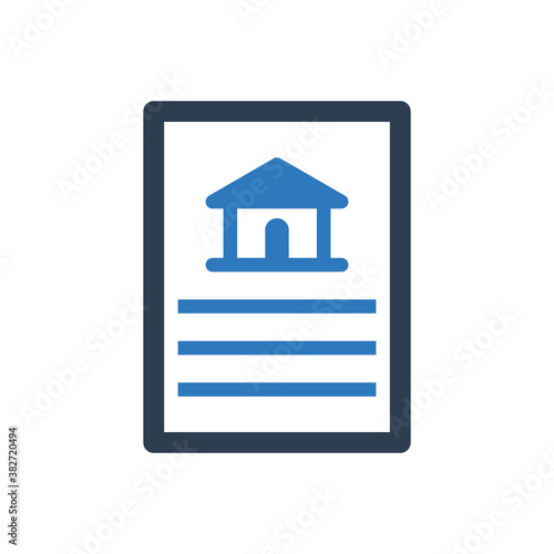 Wallpaper Mural real estate document icon   Torontodigital.ca