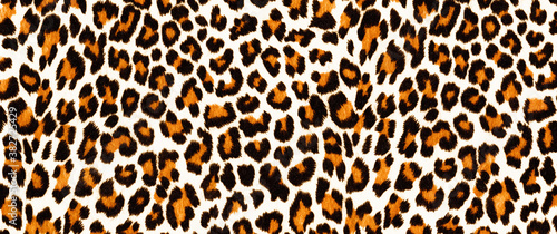 Leopard skin texture. Leopard print. Background with a pattern of leopard spots  safari background.