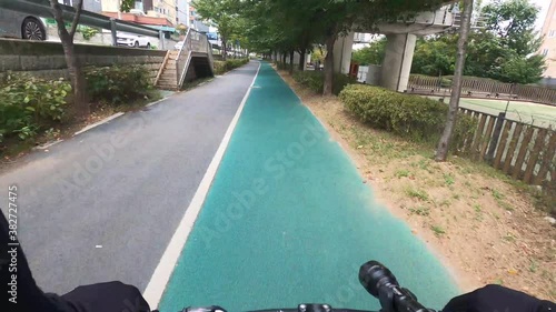 Riding video on the Korean road bike 1.