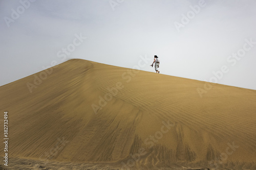 A la cumbre de la duna