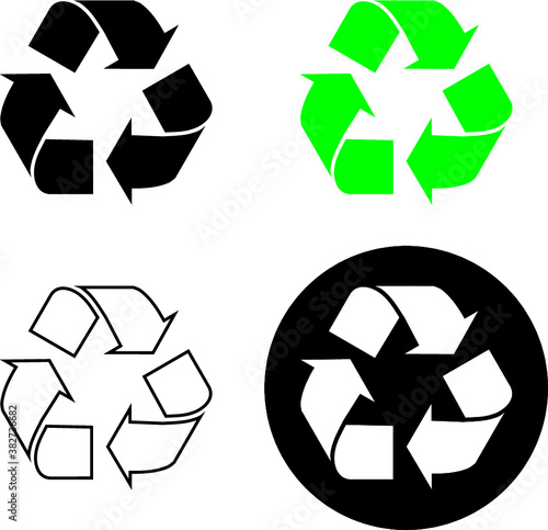 recycle symbol icon